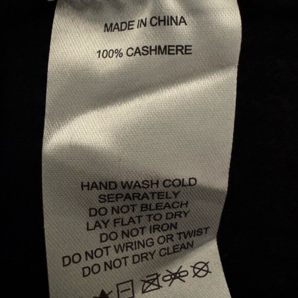 NWT Quince Classic Black Crew Neck Sweater, Size S - Picture 7 of 7